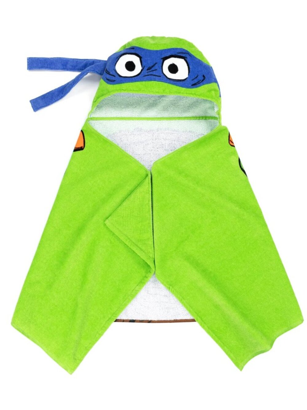 Teenage Mutant Ninja Turtles Kids Cotton Hooded Towel  , 51 in x 22 in